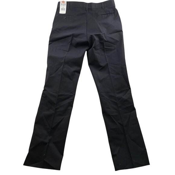 NWT Dickies Mens Work Pants Size 37UU Slim Straight Leg Black Workwear Classic - Picture 2 of 14